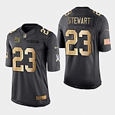 Nike Giants 23 Jonathan Stewart Anthracite Gold Salute to Service Limited Jersey Dyin,baseball caps,new era cap wholesale,wholesale hats